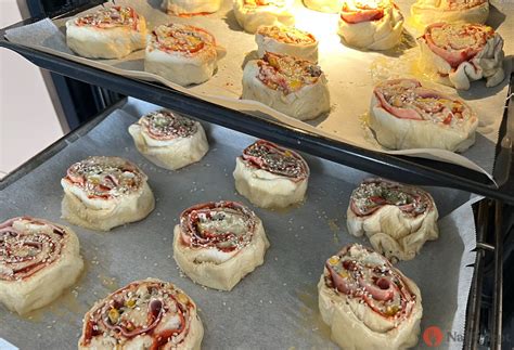 Rôzne jedlá z pizza cesta