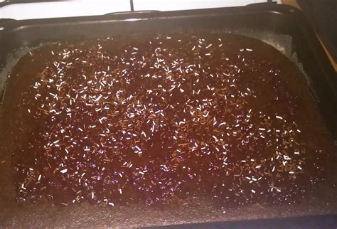 Výsledný acidkový koláč