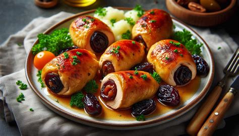 kuracie prsia plnené slivkami