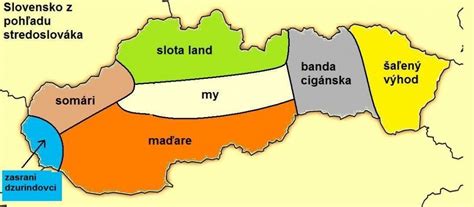 Mapa zemiakárskych oblastí Slovenska