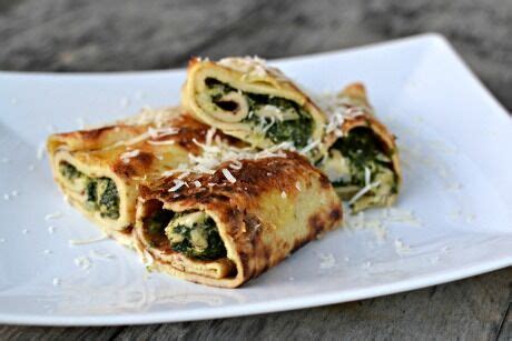 Zapečené slané palacinky