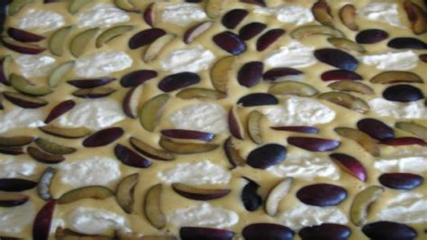 Štruktúra boloňského slivkového koláča