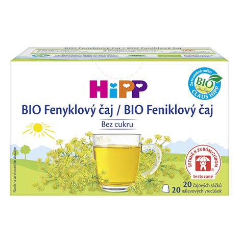 Rascový a feniklový čaj pre deti