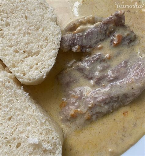 Bravčové mäso so smotanovou omáčkou