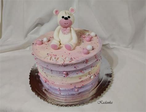 Torta s mackom pre dievča
