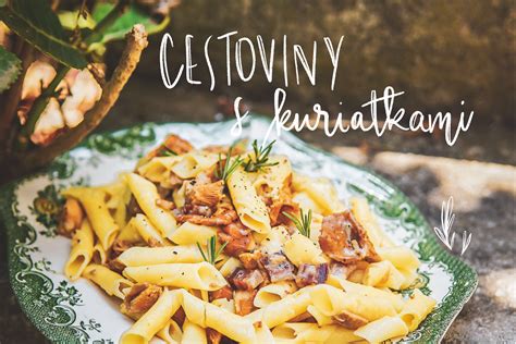 Hotové istrijské cestoviny fuži s kuriatkami a pančetou