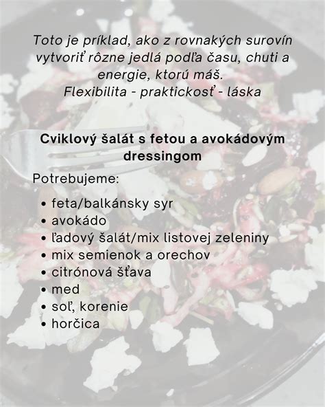 Príklad vegánskeho jedla