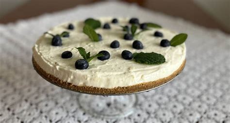 Osviežujúci nepečený cheesecake s ovocím