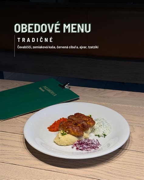 tradičné slovenské obedové menu
