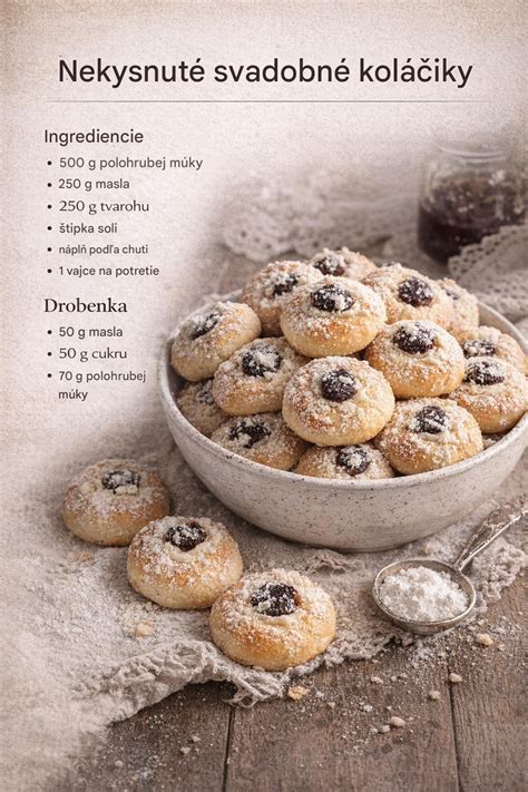 Ingrediencie na dochutenie sladkého tvarohu