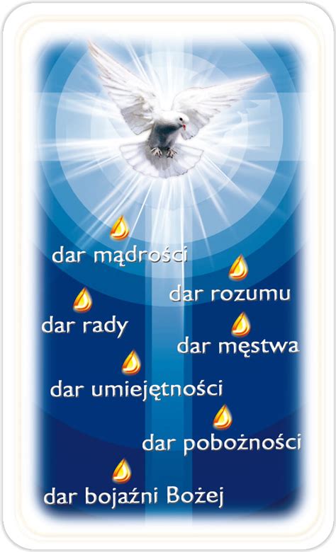 Dary Ducha Svätého - infografika