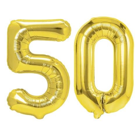 Zlaté svadobné prstene a číslo 50