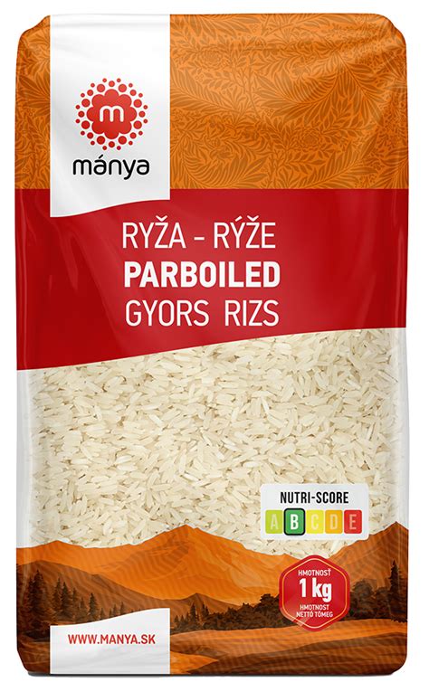 Parboiled ryža