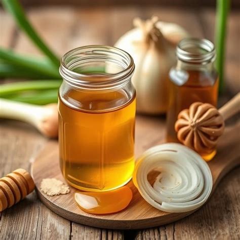 Domáci cibuľový sirup s medom