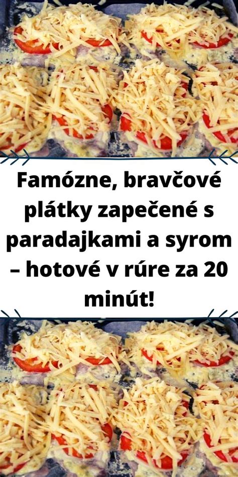 Zapečené bravčové plátky s hubami, paradajkami a syrom