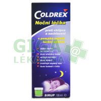 Tabuľka dávkovania Coldrex Nočná liečba
