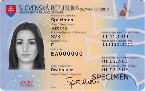Slovenský elektronický občiansky preukaz (eID) s čipom
