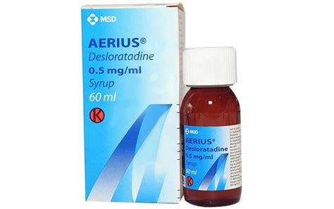 Balenie lieku Aerius sirup