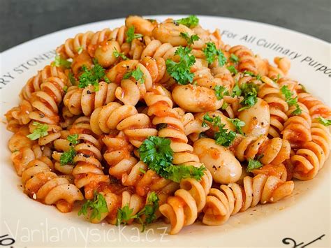 Fusilli s jemnou omáčkou