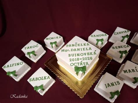 Galéria mini tortičiek na stužkovú s rôznymi motívmi