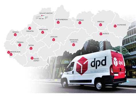 Doručovacia sieť kuriérskych služieb DPD a SPS