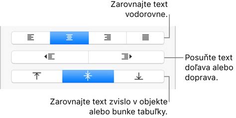 Nastavenie zarovnania do bloku pomocou štýlu Normálny