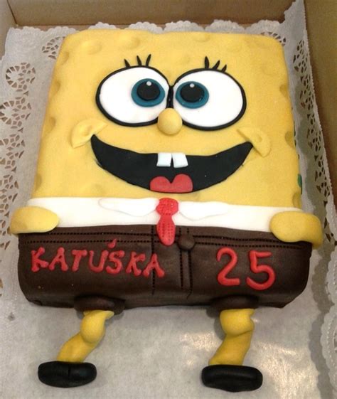 Torta s motívom SpongeBob