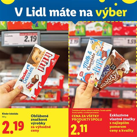 Infografika: Vlastné značky Lidl