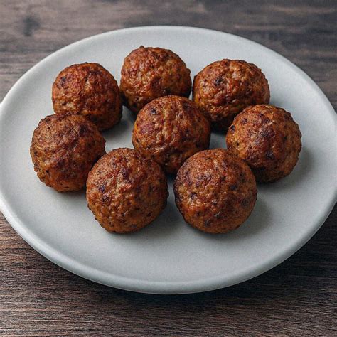Mäsové guľky z teplovzdušnej fritézy