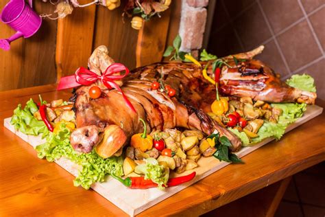 Pečené prasiatko s chrumkavou kožou