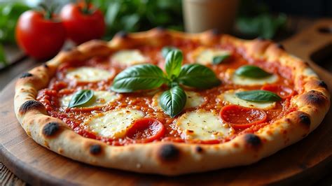 Taliansko-americká pizza pripravená v Pizzerii Saint Tropez