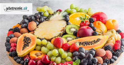 pestrá paleta ovocia na chudnutie