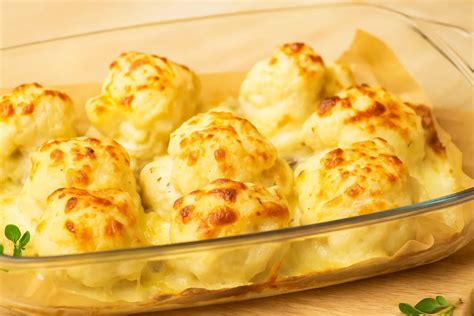 Zapekaný karfiol so syrom