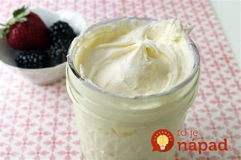 Domáce mascarpone a tvaroh - postup