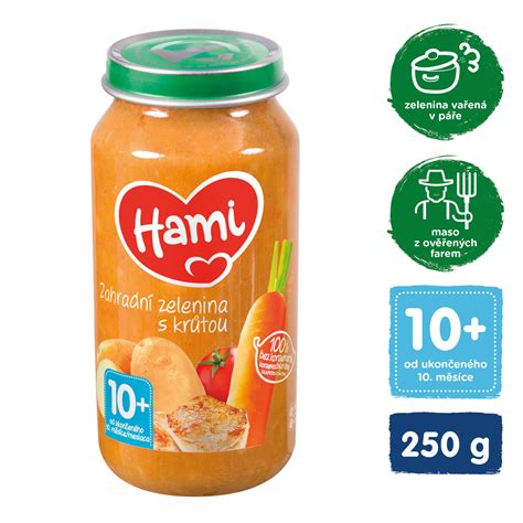 Obal Hami príkrmu Záhradná zelenina s morkou