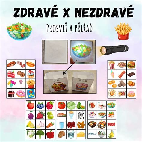 Koláž zdravých večerí