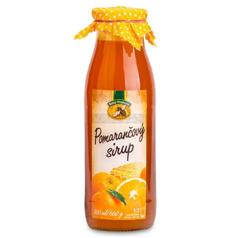 Pomarančový sirup s tymiánom