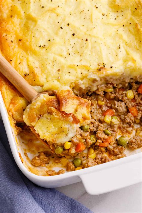 zapekaný Shepherd’s Pie so zemiakovou kašou