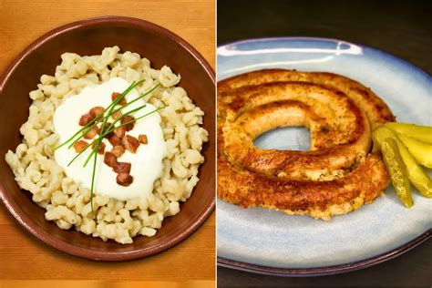 Koláž z vybraných slovenských jedál z rebríčka TasteAtlas