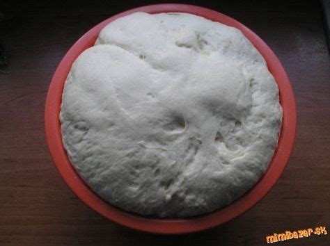 Nádoba s kysnutým cestom