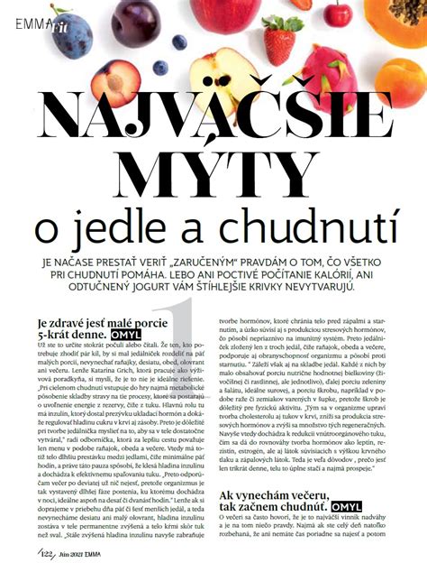 Mýty o chudnutí