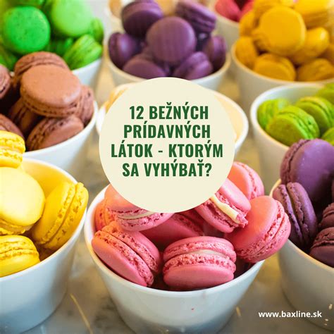 Vysvetlenie: Prídavné látky v pekárenských výrobkoch