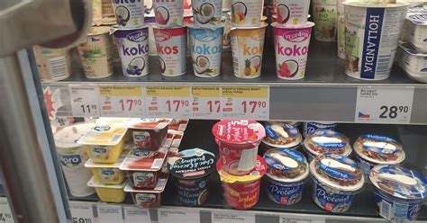 Prehľad aktuálnych akcií na jogurty v slovenských supermarketoch