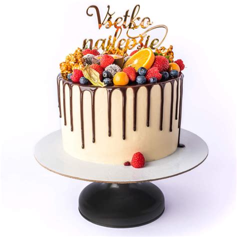 Vtipná torta s nápisom 