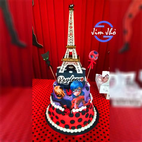 Miraculous Ladybug torta s postavičkami