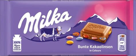 Čokoláda Milka s lentilkami
