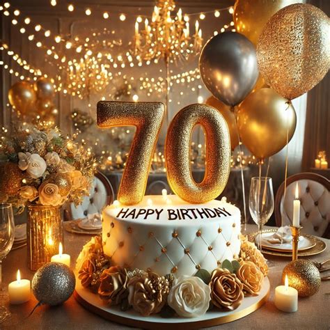 Torta k 70. narodeninám
