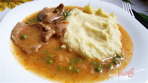 Bravčové stehno so zemiakovou kašou