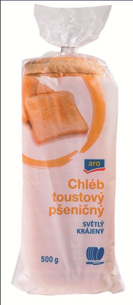 krájaný toastový chlieb
