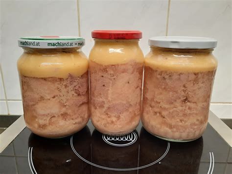 Ingrediencie na domácu bravčovú konzervu